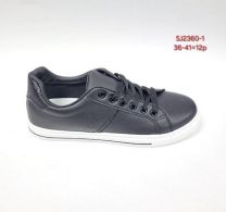 buty sportowe wiązane damskie (36-41/12P)