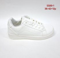 buty sportowe wiązane damskie (36-42/12P)