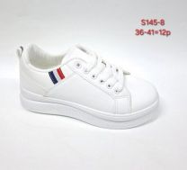 buty sportowe wiązane damskie (36-41/12P)