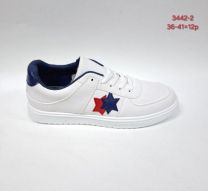 buty sportowe wiązane damskie (36-41/12P)