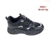 buty sportowe wiązane damskie (36-42/12P)