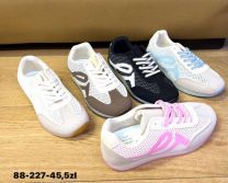 buty sportowe wiązane damskie (36-41/12P)