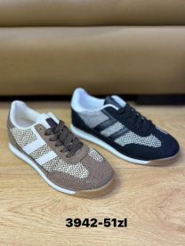 buty sportowe wiązane damskie (36-41/12P)