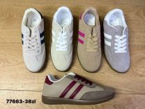 buty sportowe wiązane damskie (36-41/12P)