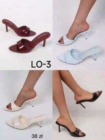 Klapki na obcasie (36-41/12P)
