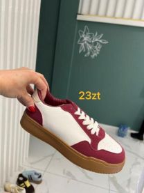 buty sportowe wiązane damskie (36-41/12P)