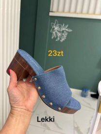 Klapki na obcasie (36-41/12P)