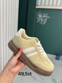 buty sportowe wiązane damskie (36-41/12P)