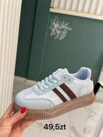 buty sportowe wiązane damskie (36-41/12P)