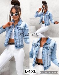 Kurtka jeansowa damska (L-4XL/10szt)