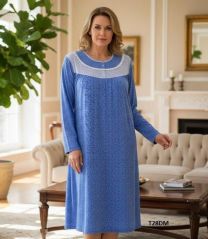 Koszula nocna damska (M-4XL/10szt)