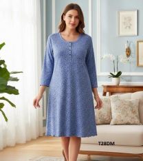 Koszula nocna damska (M-3XL/10szt)