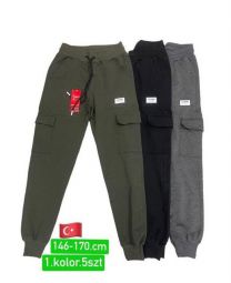 Spodnie dresowe chłopięce (146-170/5szt)