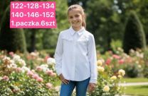 Koszula dziewczęca (122-152/6szt)