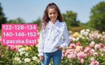 Koszula dziewczęca (122-152/6szt)