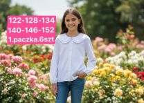 Koszula dziewczęca (122-152/6szt)