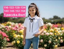 Koszula dziewczęca (116-158/8szt)