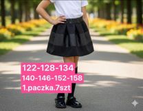 Spódnica dziewczęca (122-158/7szt)