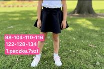 Spódnica dziewczęca (98-134/7szt)