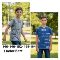Bluzka Chłopięce (140-164/5szt)