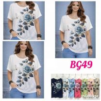 Bluzka damska (2XL-5XL/12szt)