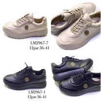 buty sportowe wiązane damskie (36-41/12P)