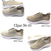 buty sportowe wiązane damskie (36-41/12P)