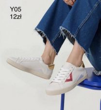 buty sportowe wiązane damskie (36-41/12P)