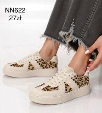 buty sportowe wiązane damskie (36-41/12P)