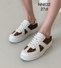 buty sportowe wiązane damskie (36-41/12P)