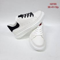 buty sportowe wiązane damskie (36-41/12P)