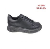 buty sportowe wiązane damskie (36-41/12P)