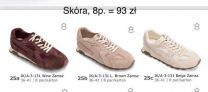 buty sportowe wiązane damskie (36-41/8P)