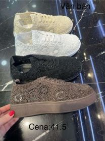 buty sportowe wiązane damskie (36-41/12P)