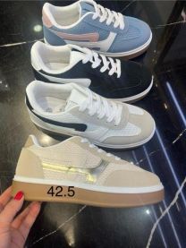 buty sportowe wiązane damskie (36-41/12P)