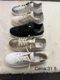 Buty Sportowe Wiązane Damskie (36-41/12P)