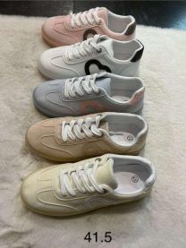 buty sportowe wiązane damskie (36-41/12P)