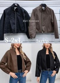 Kurtka ekoskóry damskie (S-2XL/5szt)