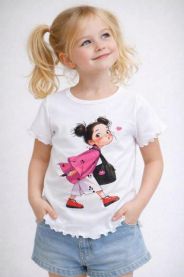 Bluzka Dziewczęca (4-14LAT/6szt)