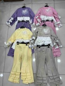 Komplet dziewczęcy (4-14LAT/6kpt)