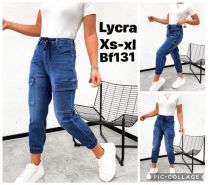 Spodnie jeans damskie (XS-XL/12szt)