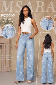 Spodnie jeans damskie (XS-XL/12szt)