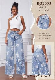 Spodnie jeans damskie (XS-XL/12szt)