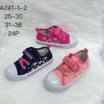 Trampki na rzepy dziewczynka (25-30/24P)