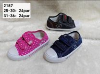 Trampki na rzepy dziewczynka (31-36/24P)