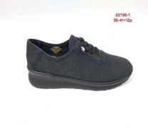 buty sportowe wiązane damskie (36-41/12P)