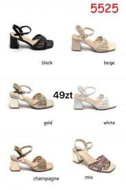 Sandały na obcasie (36-41/12P)