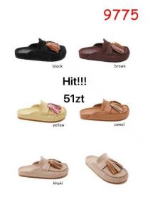 Klapki zakryte palce damskie(36-41/12P)