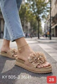 Klapki na płaskim (36-41/12P)