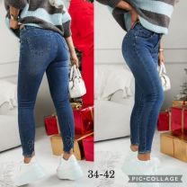 Spodnie jeans damskie (34-42/12szt)